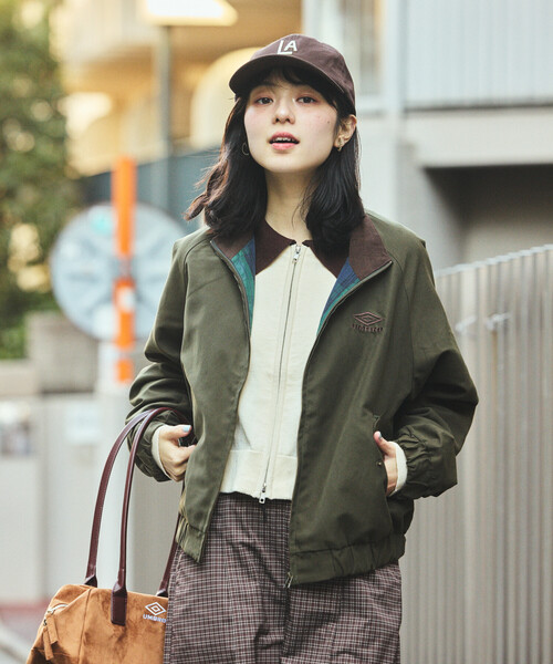 UMBRO × FREAK'S STORE/アンブロ 別注 STAND COLLAR BLOUSON/ スタンド