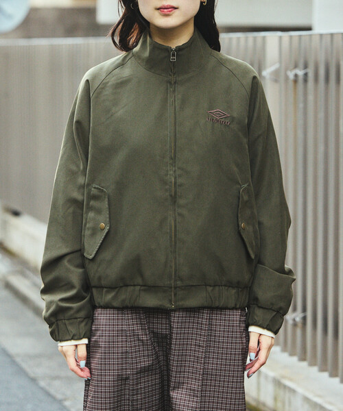 UMBRO × FREAK'S STORE/アンブロ 別注 STAND COLLAR BLOUSON/ スタンド