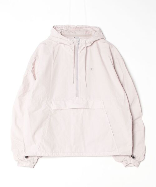 Champion（チャンピオン）の「【Champion/チャンピオン】直営限定コレクション メンズ フーデッドアノラックジャケット（その他アウター・メンズ・グレー系その他4/グレー系1/ブラック系その他・MEDIUM/SMALL/X-LARGE/LARGE）」の2枚目の写真