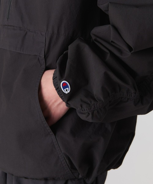 Champion（チャンピオン）の「【Champion/チャンピオン】直営限定コレクション メンズ フーデッドアノラックジャケット（その他アウター・メンズ・グレー系その他4/グレー系1/ブラック系その他・MEDIUM/SMALL/X-LARGE/LARGE）」の7枚目の写真