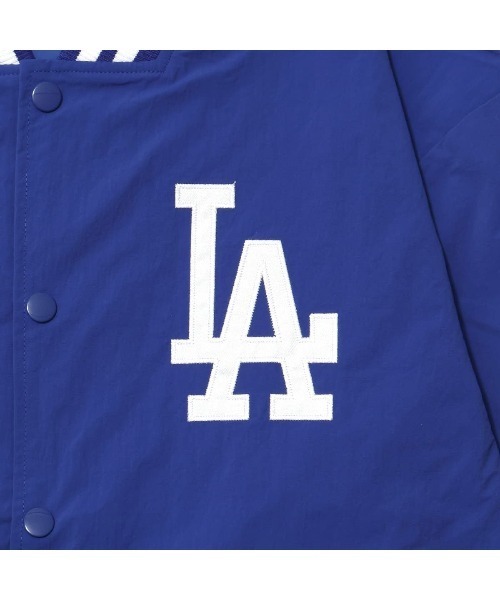 Fanatics(ファナティクス)の「ファナティクス【Fanatics】‐ ロサンゼルス ドジャース スタジアムジャケット【 Los Angeles Dodgers JACKET ML2325FW0001】(スタジャン・メンズ・ブルー・X-LARGE/LARGE/MEDIUM)」の2枚目の写真