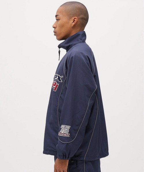 AVIREX（アヴィレックス）の「《直営店限定》"GOALERS" ANORAK / ゴーラーズ アノラック / AVIREX / アヴィレックス（マウンテンパーカー・メンズ・グレー/ネイビー・X-LARGE/MEDIUM/LARGE）」の11枚目の写真