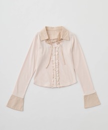 OLIVE des OLIVE | シャツレイヤードトップス(Tシャツ/カットソー)