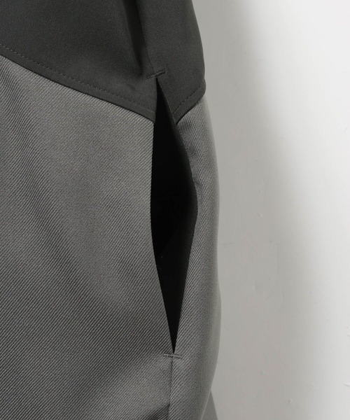 LEPSIM（レプシィム）の「異素材ジャンスカ　634557（ジャンパースカート・レディース・チャコールグレー/ブラウン/ブラック・FREE）」の10枚目の写真