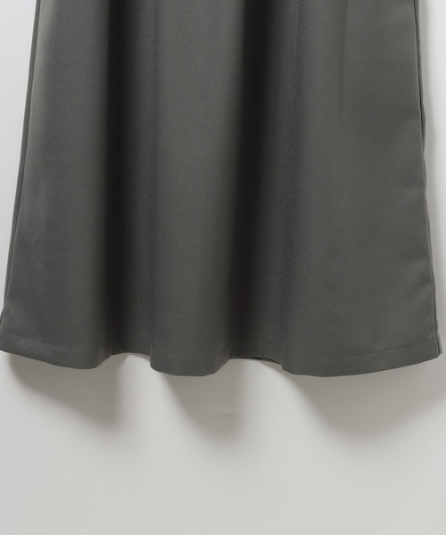 LEPSIM（レプシィム）の「異素材ジャンスカ　634557（ジャンパースカート・レディース・チャコールグレー/ブラウン/ブラック・FREE）」の11枚目の写真