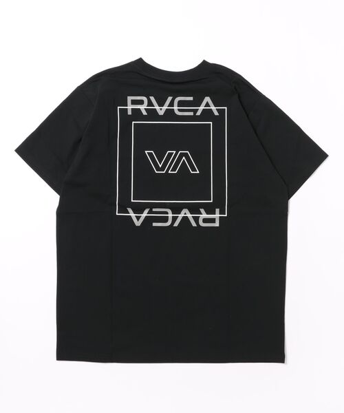 RVCA(ルーカ)の「【RVCA/ルーカ】 ILL ESCAPE SQUARE SFST 水陸両用 バックプリント 半袖ラッシュガード・サーフT(水着)(ラッシュガード・レディース・ブラック/ホワイト・LARGE/MEDIUM/SMALL)」の6枚目の写真