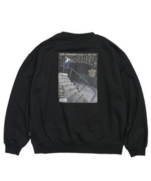 THRASHER (スラッシャー) バックプリント スウェット トレーナー マガジン柄 綿使用 メンズ レディース