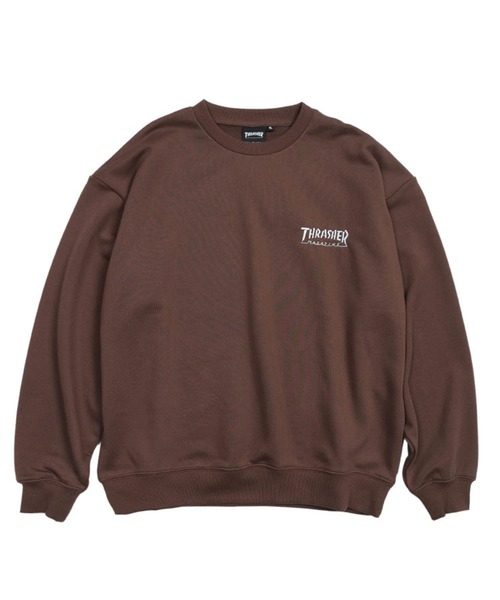 THRASHER(スラッシャー)の「THRASHER (スラッシャー) バックプリント スウェット トレーナー マガジン柄 綿使用 メンズ レディース(スウェット・メンズ・グレー/ブラウン/ブラック・L/M/LL)」の18枚目の写真