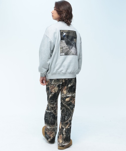 THRASHER(スラッシャー)の「THRASHER (スラッシャー) バックプリント スウェット トレーナー マガジン柄 綿使用 メンズ レディース(スウェット・メンズ・グレー/ブラウン/ブラック・L/M/LL)」の5枚目の写真