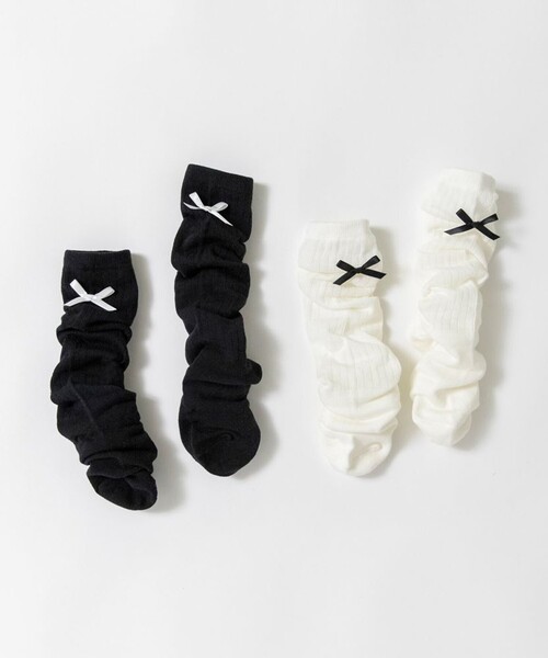 DRC branshes(ディーアールシーブランシェス)の「【WEB限定/DRC】2Pルーズソックス(ソックス/靴下・キッズ・その他2/その他1・19-21㎝/16-18㎝)」の1枚目の写真