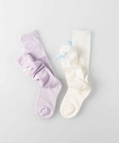 DRC branshes(ディーアールシーブランシェス)の「【WEB限定/DRC】2Pルーズソックス(ソックス/靴下・キッズ・その他2/その他1・19-21㎝/16-18㎝)」の2枚目の写真