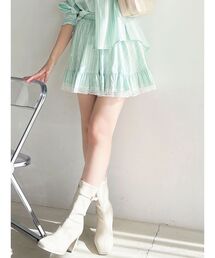 dazzlin | イレヘムシャツミニスカート(スカート)