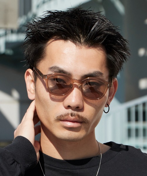 AIM（エイム）の「aim/エイム otogi ウェリントンシェイプ サングラス カラーレンズ スクエアタイプ 2026年春夏（サングラス・レディース・ブラック/ブラウン/ダークブラウン・FREE）」の19枚目の写真