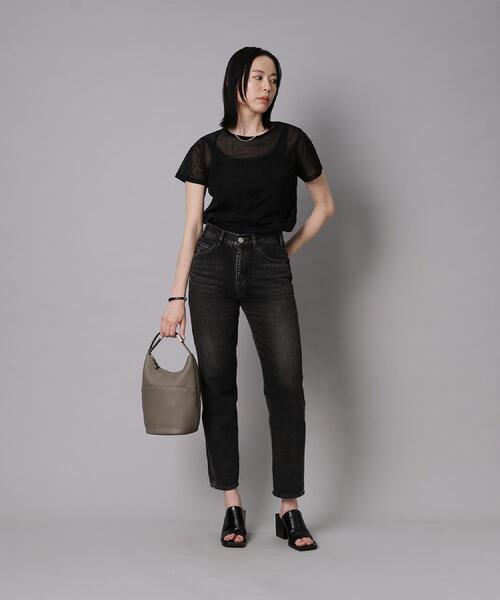TOFF&LOADSTONE(トフアンドロードストーン)の「Cocoon(コクーン)(ハンドバッグ・レディース・ブラウン系その他2/ブラック/ホワイト系・00)」の10枚目の写真