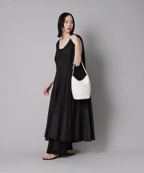 TOFF&LOADSTONE(トフアンドロードストーン)の「Cocoon(コクーン)(ハンドバッグ・レディース・ブラウン系その他2/ブラック/ホワイト系・00)」の6枚目の写真