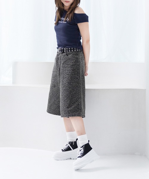 attagirl(アタガール)の「厚底キャンバスハイカットスニーカー(スニーカー・レディース・グレー/ホワイト/ブラック・3L/LL/L/M/S)」の10枚目の写真