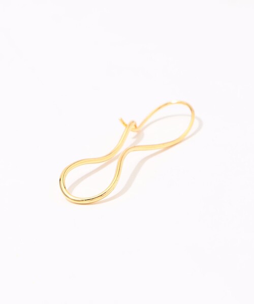 BAR JEWELLERY(バージュエリー)の「BAR Jewellery SMALL HARMONY ゴールドピアス(ピアス(両耳用)・レディース・ゴールド・FREE)」の3枚目の写真