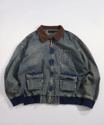 Anytime Songs（エニータイムソングス）の「ヴィンテージライク デニム/ダック ショートジャケット（デニムジャケット）」