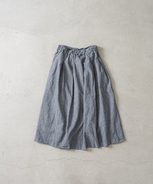 quadro（クオドロ）の「綿麻ナチュラルボイルタックスカート（スカート）」