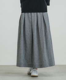 quadro（クオドロ）の「綿麻ナチュラルボイルタックスカート（スカート）」