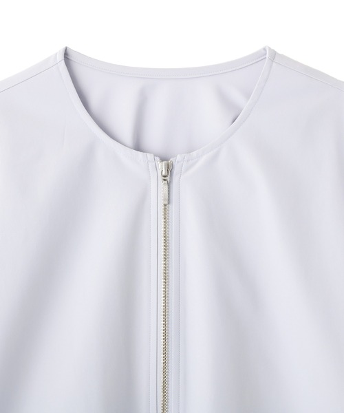 YECCA VECCA（イェッカヴェッカ）の「【撥水】バルーンブルゾン（ブルゾン・レディース・ベージュ/ブラック/サックスブルー・FREE）」の9枚目の写真