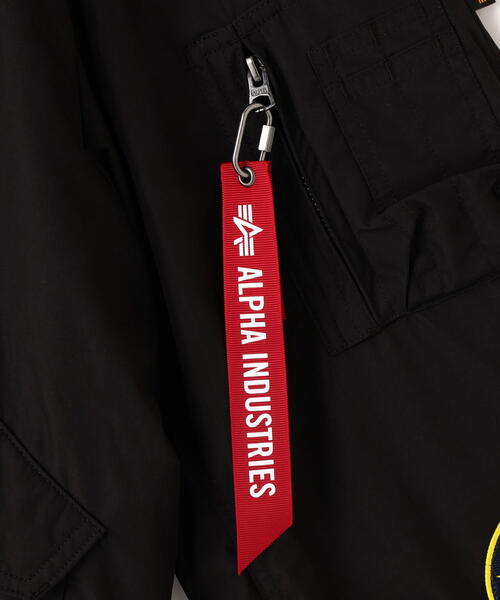 Alpha Industries（アルファインダストリーズ）の「Alpha Industries/アルファ インダストリーズ/CWU 36/P RELAXED PATCHED FLIGHT JACKET/シーダブルユー 36P リラックスド フライト ジャケット（その他アウター・メンズ・グレー系その他6/ブラック・XL/S/M/L）」の12枚目の写真