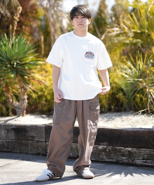 lost(ロスト)の「lost/ロスト FLAMER LOGO TEE Tシャツ LM6S-2107(Tシャツ/カットソー・メンズ・ブラック/ホワイト・L/M/XL)」の16枚目の写真