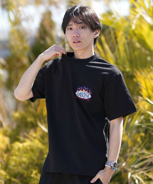 lost(ロスト)の「lost/ロスト FLAMER LOGO TEE Tシャツ LM6S-2107(Tシャツ/カットソー・メンズ・ブラック/ホワイト・L/M/XL)」の5枚目の写真