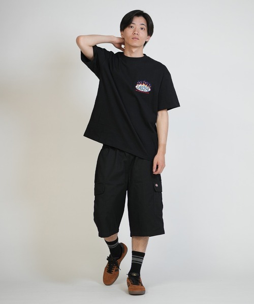 lost(ロスト)の「lost/ロスト FLAMER LOGO TEE Tシャツ LM6S-2107(Tシャツ/カットソー・メンズ・ブラック/ホワイト・L/M/XL)」の10枚目の写真