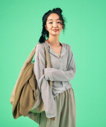 LEPSIM | シアーワッフルヘンリープルオーバー 639382(Tシャツ/カットソー)