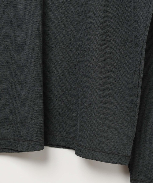 LEPSIM（レプシィム）の「シアーワッフルヘンリープルオーバー　639382（Tシャツ/カットソー・レディース・ライトグレー/ライトピンク/チャコールグレー/オフホワイト・FREE）」の11枚目の写真