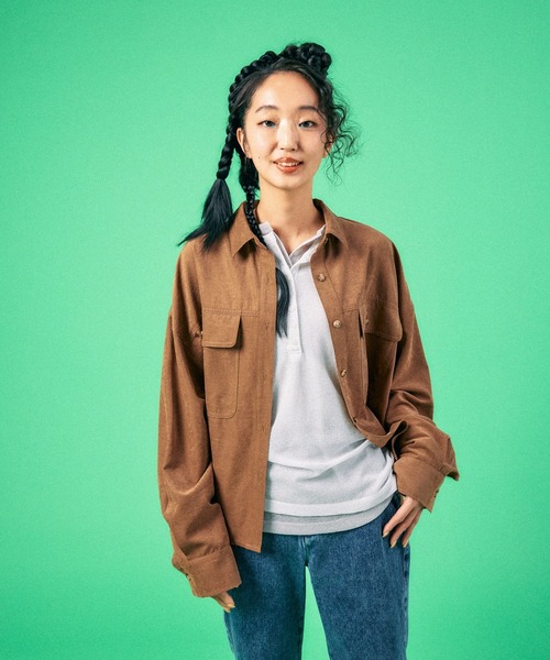 LEPSIM(レプシィム)の「シアーワッフルヘンリープルオーバー 639382(Tシャツ/カットソー・レディース・ライトグレー/ライトピンク/チャコールグレー/オフホワイト・FREE)」の17枚目の写真