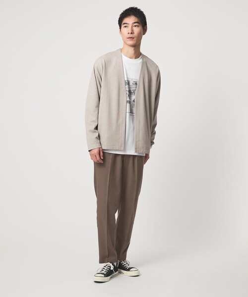 green label relaxing(グリーンレーベルリラクシング)の「TR カルゼ オルマイ イージー パンツ R1 -マシンウォッシャブル・ストレッチ-(その他パンツ・メンズ・ライトグレー/モカ/ブラック/オリーブ/ダークグレー・L/M/S/XL)」の18枚目の写真