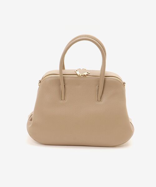 le.coeur blanc（ルクールブラン）の「MILLELA FIRENZEラウンドボストンバッグ（ボストンバッグ・レディース・ベージュ・FREE）」の13枚目の写真