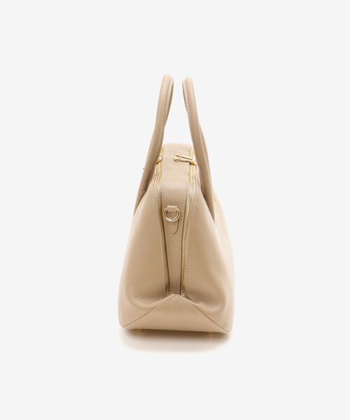 le.coeur blanc（ルクールブラン）の「MILLELA FIRENZEラウンドボストンバッグ（ボストンバッグ・レディース・ベージュ・FREE）」の14枚目の写真