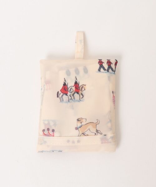 Cath Kidston（キャスキッドソン）の「ミニ フォルダウェイ ショッパー Queenies London（エコバッグ/サブバッグ・レディース・クリーム・FREE）」の7枚目の写真