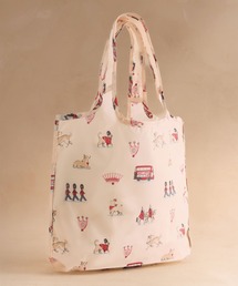 Cath Kidston（キャスキッドソン）の「ミニ フォルダウェイ ショッパー Queenies London（エコバッグ/サブバッグ）」