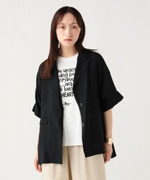 BEAMS HEART | フレンチ 半袖 ジャケット(テーラードジャケット)