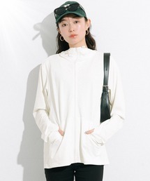 WEB限定/LUMISHADE】サンバイザー付きUVカットパーカー（パーカー