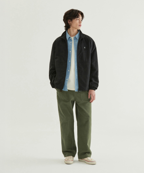 COVERNAT(カバーナット)の「ナイロン トラックジャケット ブラック(ナイロンジャケット・メンズ・その他・SMALL/MEDIUM/LARGE/X-LARGE/XX-LARGE/X-SMALL)」の4枚目の写真