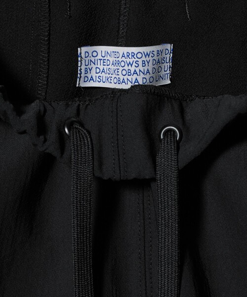 D.O UNITED ARROWS BY DAISUKE OBANA＞Ⅰ CR 2P WD/TPD PANTS BLACK
