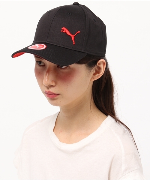 PUMA（プーマ）の「エッセンシャル ストレッチフィットキャップ（キャップ・メンズ・ブラック/ネイビー/グレー・フリー/X-LARGE）」の5枚目の写真