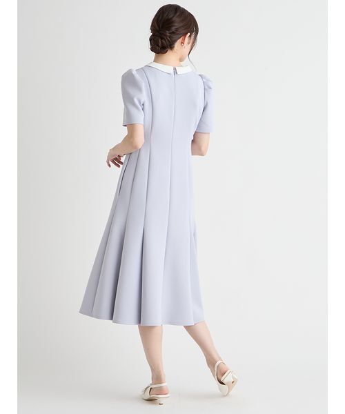 CELFORD（セルフォード）の「デタッチャブルポンチマーメイドワンピース（ワンピース・レディース・サックスブルー/ライトピンク/ブラック/オフホワイト・38/36）」の8枚目の写真