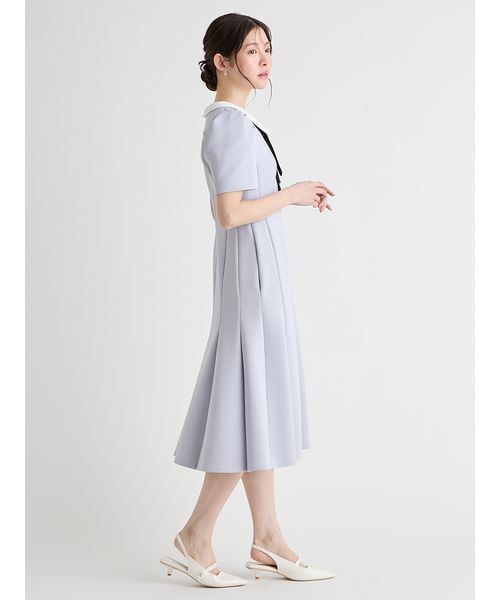 CELFORD（セルフォード）の「デタッチャブルポンチマーメイドワンピース（ワンピース・レディース・サックスブルー/ライトピンク/ブラック/オフホワイト・38/36）」の9枚目の写真