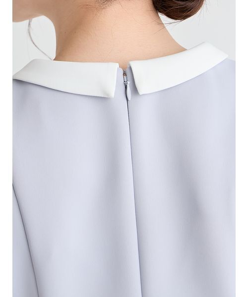 CELFORD（セルフォード）の「デタッチャブルポンチマーメイドワンピース（ワンピース・レディース・サックスブルー/ライトピンク/ブラック/オフホワイト・38/36）」の12枚目の写真