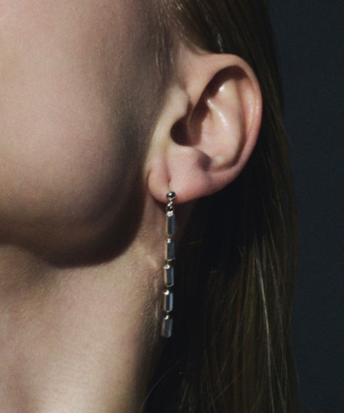 quip queint(クイップクエイント)の「【quip queint】bandle pierce/バンドル ピアス(ピアス(両耳用)・レディース・シルバー・FREE)」の1枚目の写真