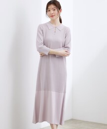 grove（グローブ）の「ポロニットワンピース（ワンピース）」