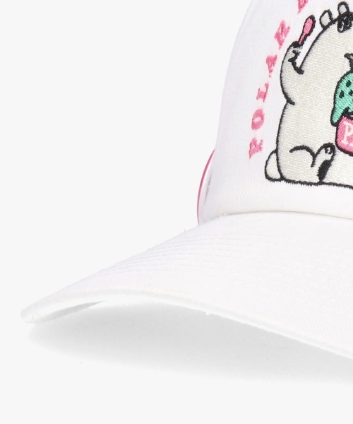 TalkMart（トークマート）の「TalkMart  POLER BEAR ICE CREAM CAP / トークマート（キャップ・レディース・ホワイト・57~59cm）」の9枚目の写真