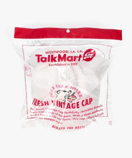 TalkMart（トークマート）の「TalkMart  POLER BEAR ICE CREAM CAP / トークマート（キャップ・レディース・ホワイト・57~59cm）」の12枚目の写真