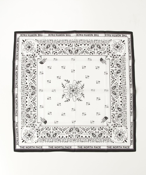 THE NORTH FACE(ザノースフェイス)の「THE NORTH FACE ザ・ノースフェイス バンダナ ペイズリー BANDANA_PAISLEY_80'S(バンダナ/スカーフ・メンズ・レッド系/ホワイト系/ピンク系/パープル系・FREE)」の2枚目の写真